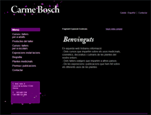 Tablet Screenshot of carmebosch.cat